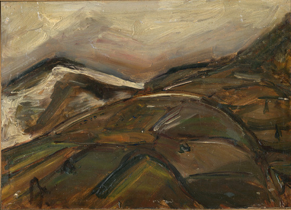 František Studený – Krajina od Tisovca - Pasiečky 