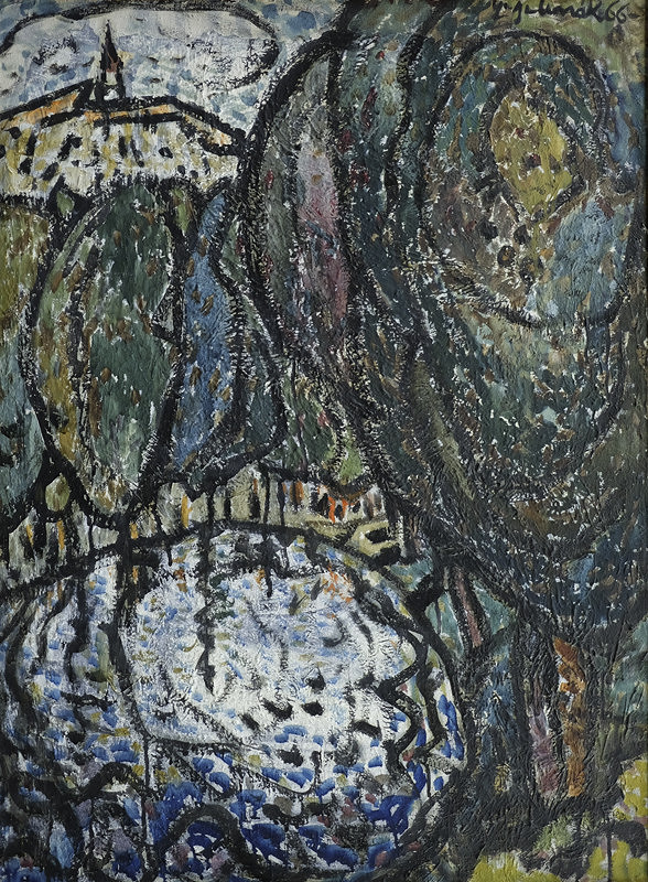 Ľudovít Jelenák – Jazierko pod hradom v Nitre 