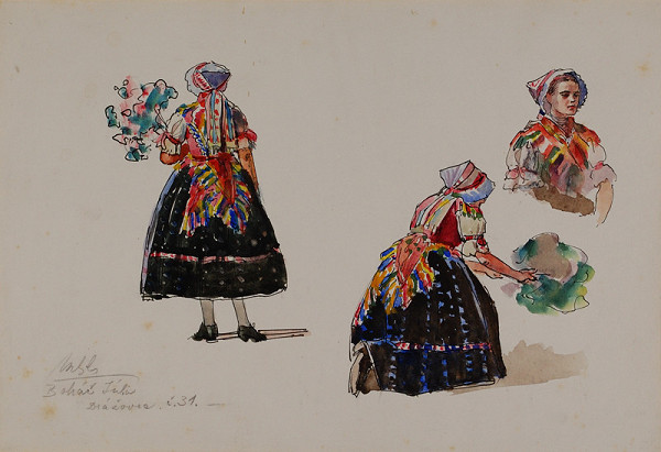 Maximilián Schurmann – Štúdia k Dražovčankám 