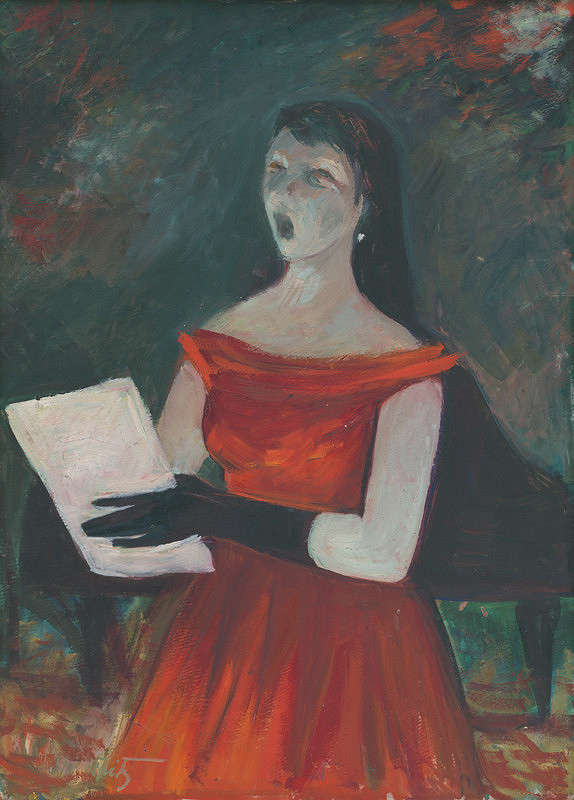 Ernest Špitz – Speváčka 