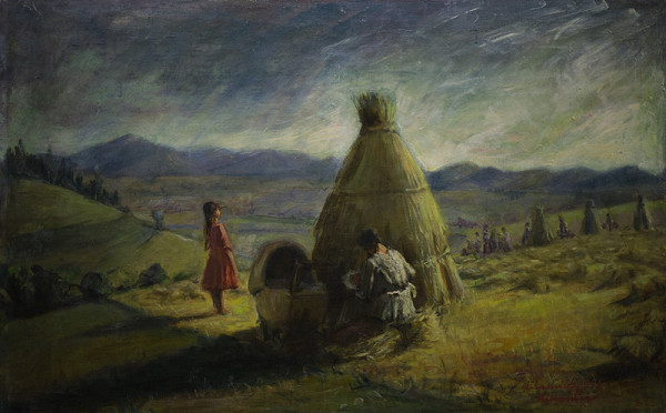 Ladislav Čemický – Žatva v Mecheniciach 