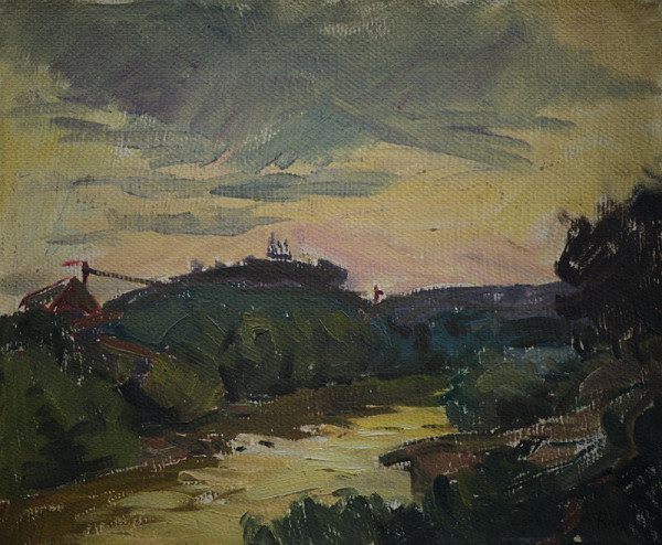 Ernest Rákosi – Stavba obilného sila 