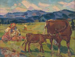 Gustáv Mallý – Na paši 