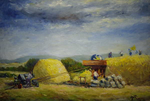 Ernest Špitz – Prvá družstevná mlatba