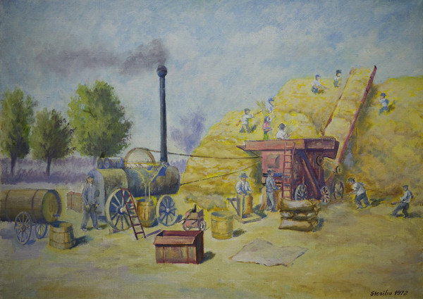 Pavol Skriba – Pri mláťačke 