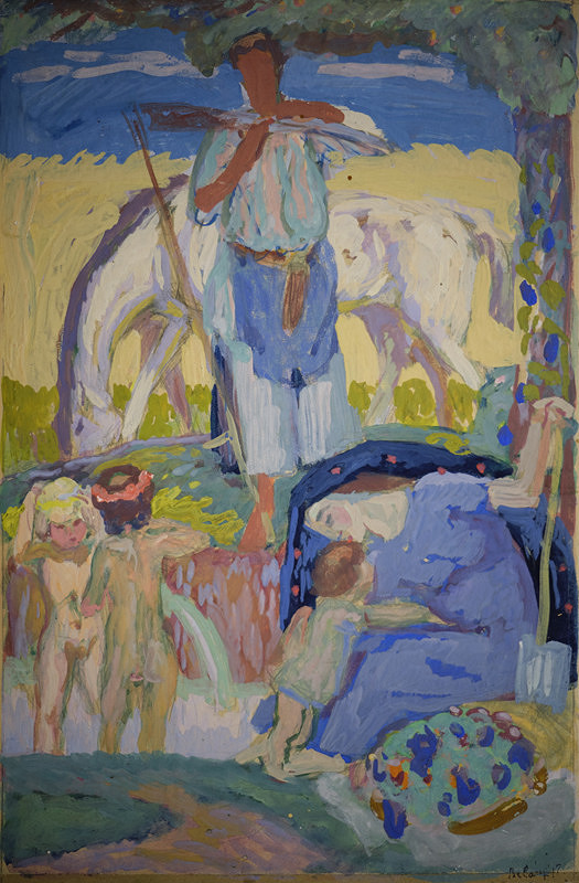 Viktor Belányi – Pri žatve 