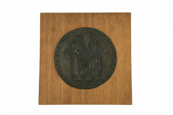 Rudolf Pribiš – Model averzu medaily k insígniám dekana Fakulty prevádzky a ekonomiky dopravy VŠD v Žiline 