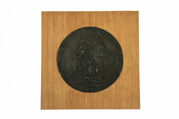 Rudolf Pribiš – Model averzu medaily k insígniám dekana Fakulty strojníckej a elektrotechnickej VŠD v Žiline 