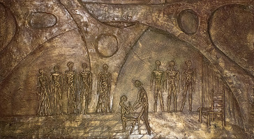 Vojtech Matušinec – Svätopluk prijíma žezlo Veľkomoravskej ríše 