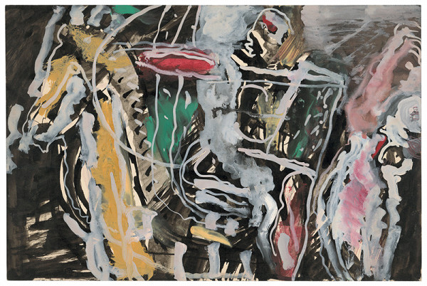 Ján Berger – Kresba bielou