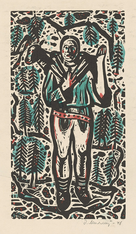 Dezider Milly – Valach s ovcou 