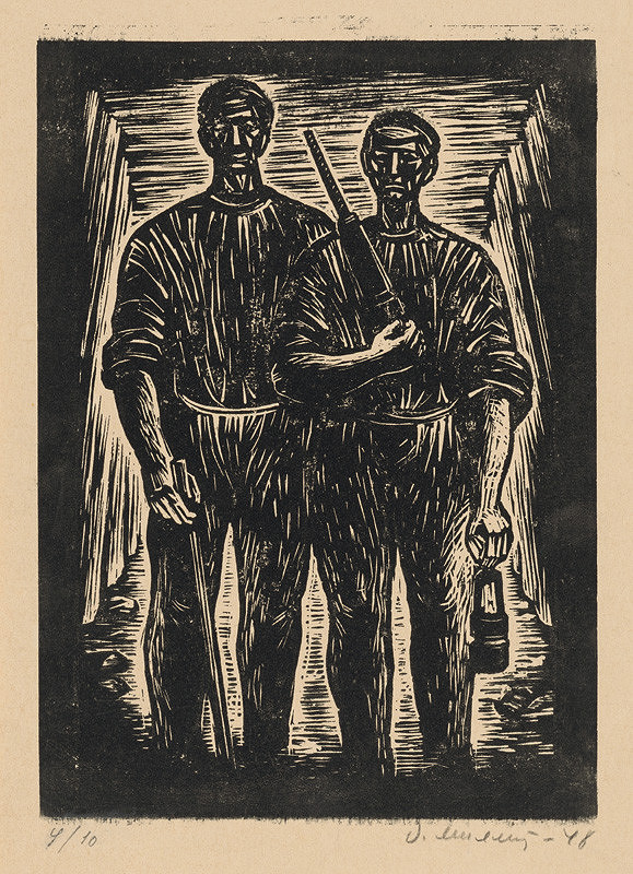 Dezider Milly – Baníci I 