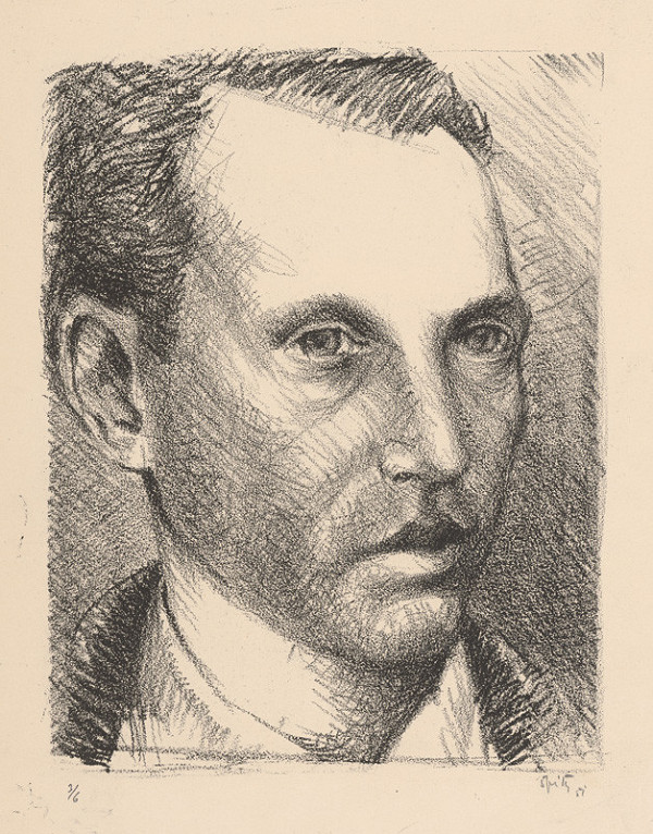Ernest Špitz – Autoportrét