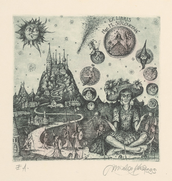 Miroslav Knap – Ex libris - Mária Súlovcová 