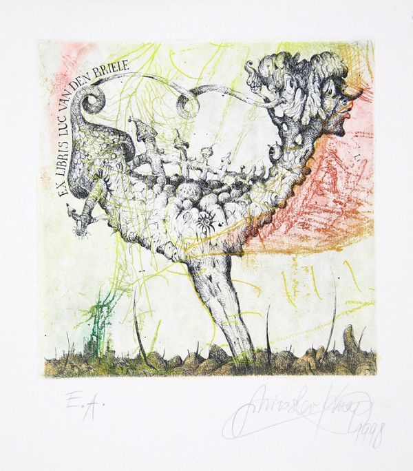 Miroslav Knap – Ex libris - Luc van den Briele 