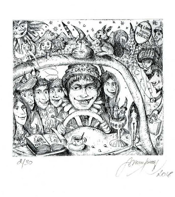 Miroslav Knap – Ex libris Pavol Koňuch 