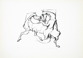 Ján Ilavský – Zápas koní IV/A 