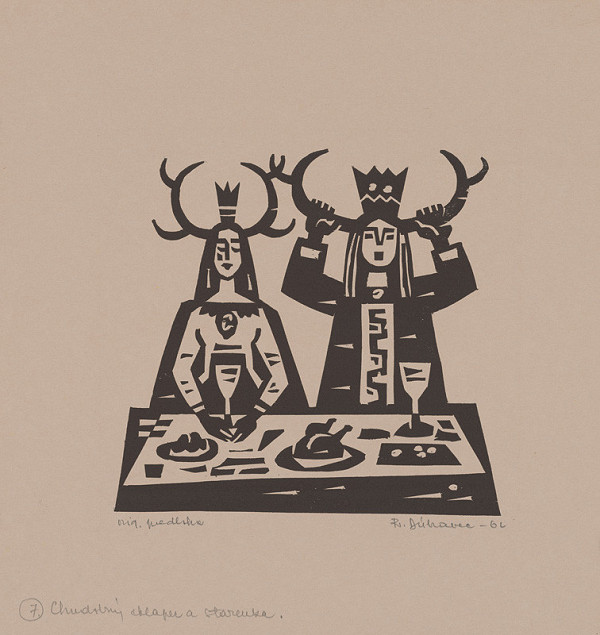 Róbert Dúbravec – Chudobný chlapec a starenka 