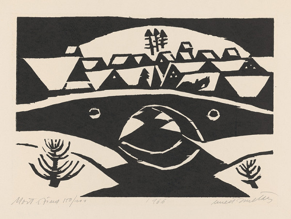 Ernest Zmeták – Most v zime 