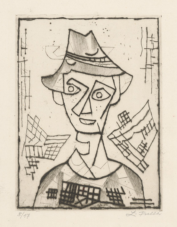 Ľudovít Fulla – Chlapec v klobúku 