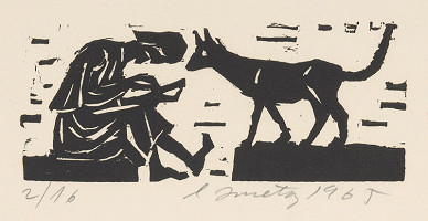 Ernest Zmeták – Frontispice ku knihe ezpopské bajky 