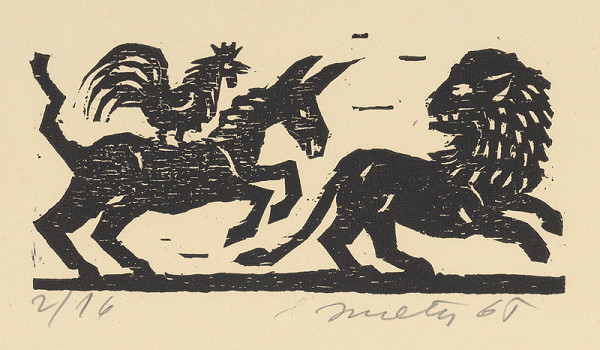 Ernest Zmeták – Lev, somár a kohút 