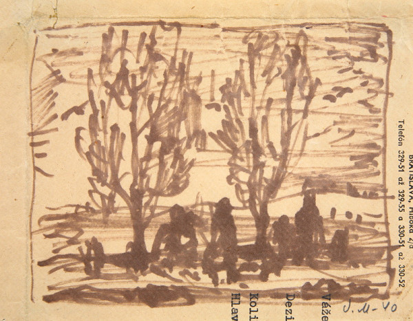 Dezider Milly – V záhrade 