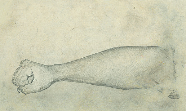 Ladislav Mednyánszky – Štúdia predlaktia 