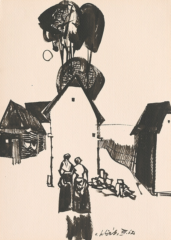 Vincent Hložník – Kresba z Oravy LXIII. 