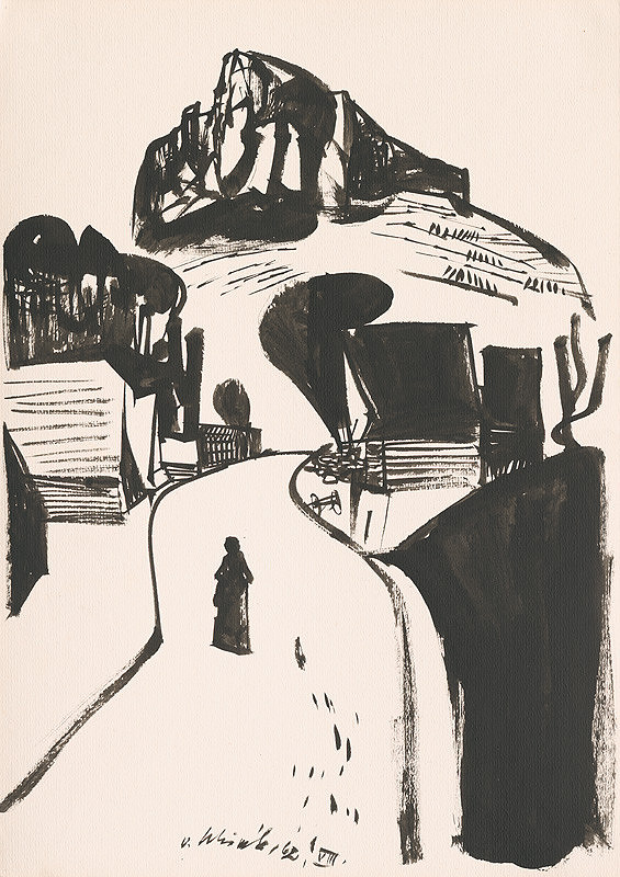 Vincent Hložník – Kresba z Oravy LXIX. 