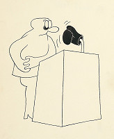 Marián Vanek – Paródia Husáka pri prejavoch po príchode Rusov 