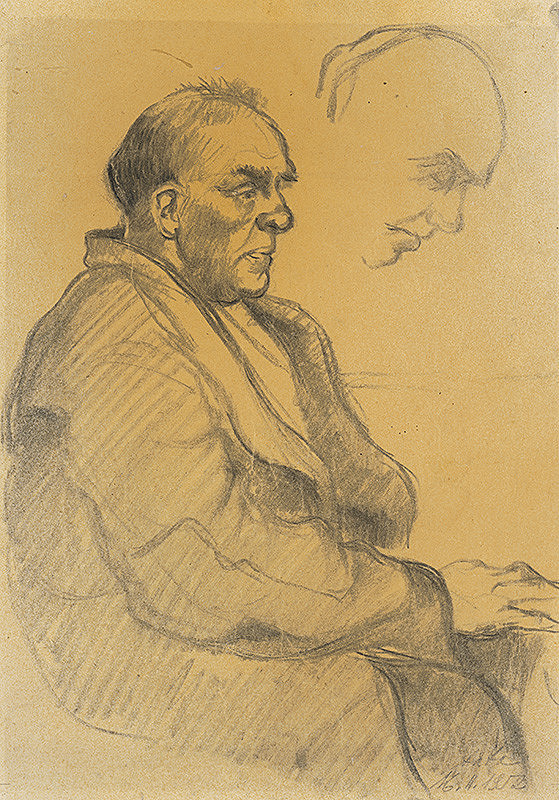 Jaroslav Kubička – Portrét otca z profilu