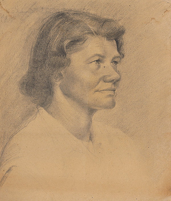 Jaroslav Kubička – Ženský portrét II. 