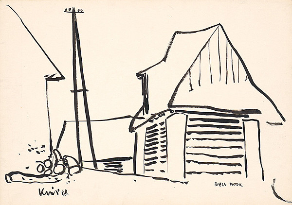 Fero Kráľ – Oravský Biely Potok III. Kresba z Oravy VIII. 