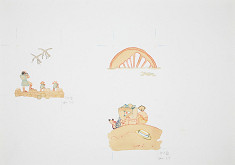 Hana Naglik – Ilustrácia ku knihe Ester a Albatros (str. 20/21.) 