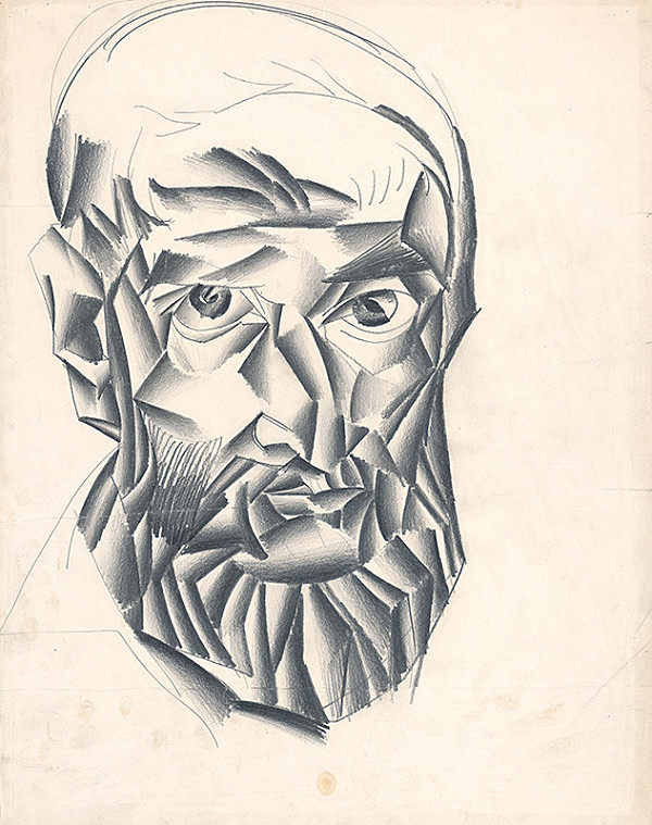 Milan Laluha – Autoportrét V. 