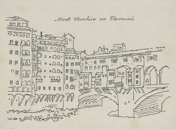 Ľudovít Fulla – Most vo Florencii