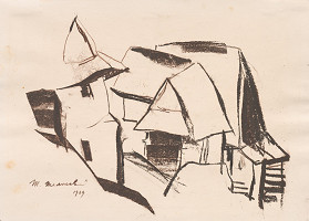 Mária Medvecká – Pohľad do dediny 