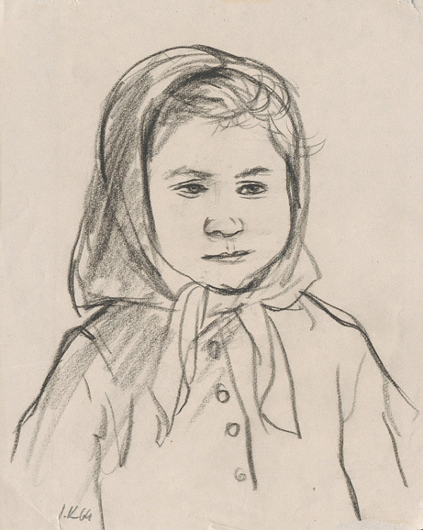 Ignác Kolčák – Dievčatko v šatke 