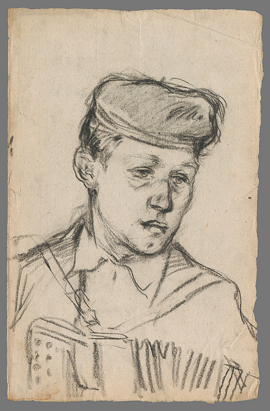 Ignác Kolčák – Mládenec s harmonikou 