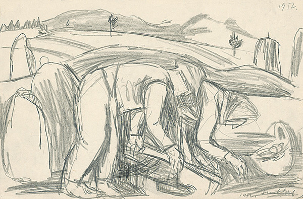 Ernest Zmeták – Vyberanie zemiakov 