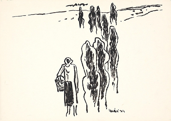 Fero Kráľ – Kresba z Oravy XXVI. 