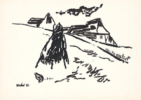 Fero Kráľ – Huty IV. Kresba z Oravy XXXI. 