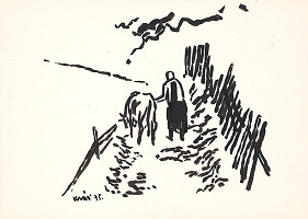 Fero Kráľ – Oravská Jasenica I. Kresba z Oravy XXXVI. 