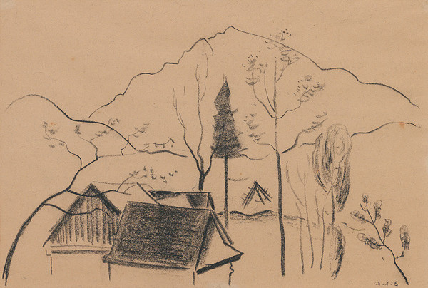 Miloš Alexander Bazovský – Motív z Oravy 