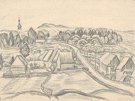 Ernest Zmeták – Pohľad na Rabču 