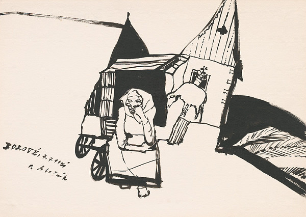 Vincent Hložník – Kresba z Oravy XXVI. 