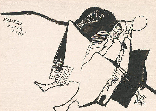 Vincent Hložník – Kresba z Oravy XLV.