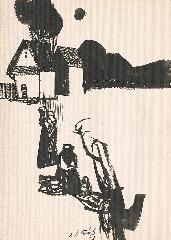 Vincent Hložník – Kresba z Oravy LIII.