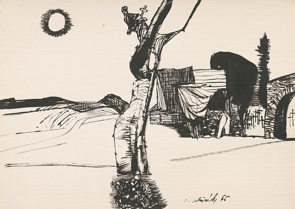 Vincent Hložník – Kresba z Oravy LVI. 